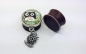 Preview: Eulen Plugs 20mm Paar 2cm Tunnels Plug owl